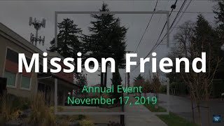 Миссия Друг Ежегодное Мероприятие 2019